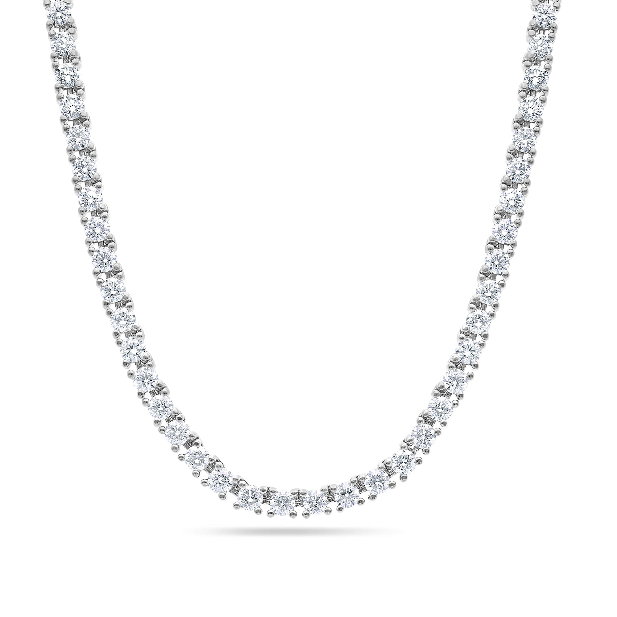 SHAY EMERALD DIAMOND TENNIS NECKLACE – Belinda International