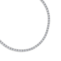 Vincent Diamond Tennis Necklace (5-Point) (18K YELLOW GOLD) - IF & Co. Custom Jewelers